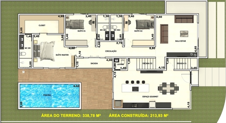 Casa, 3 quartos, 213 m² - Foto 18